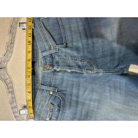 7 For All Mankind button fly, Straight leg Josefina Jeans - Picture 4 of 6
